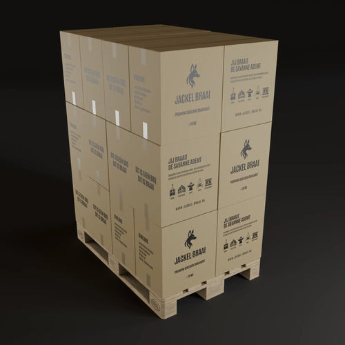 Sekelbos Braaihout - pallet 24 dozen (672kg)
